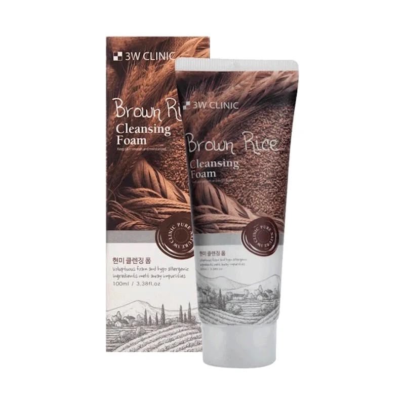 This 3w Clinic Brown Rice Foam Cleansing is a 100ml