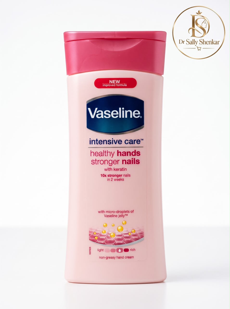 Vaseline healthy hands and stronger nails hand cream 200 ml