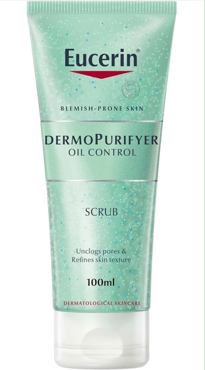A scrub with Lactic Acid Eucerin