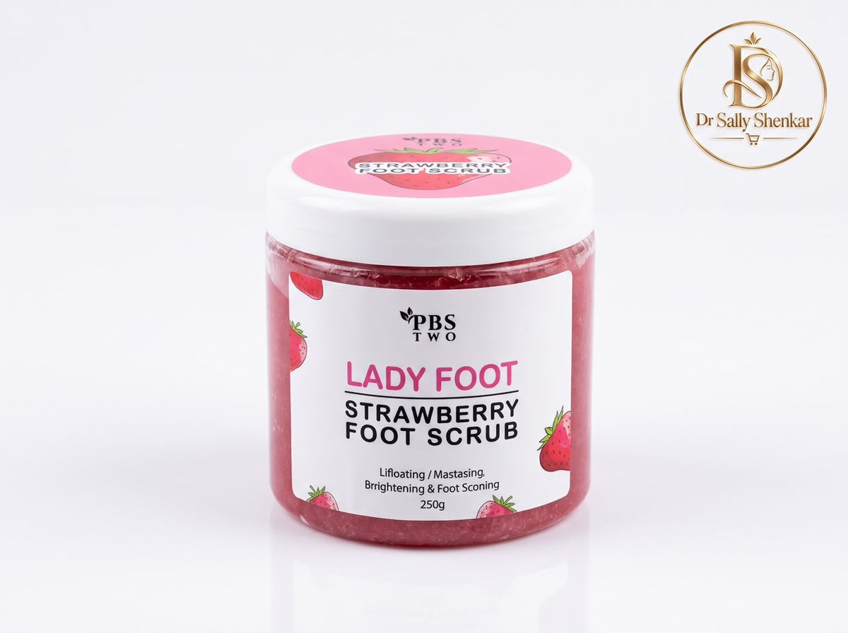 سكراب الفراولة (Lady Foot Strawberry Foot Scrub)